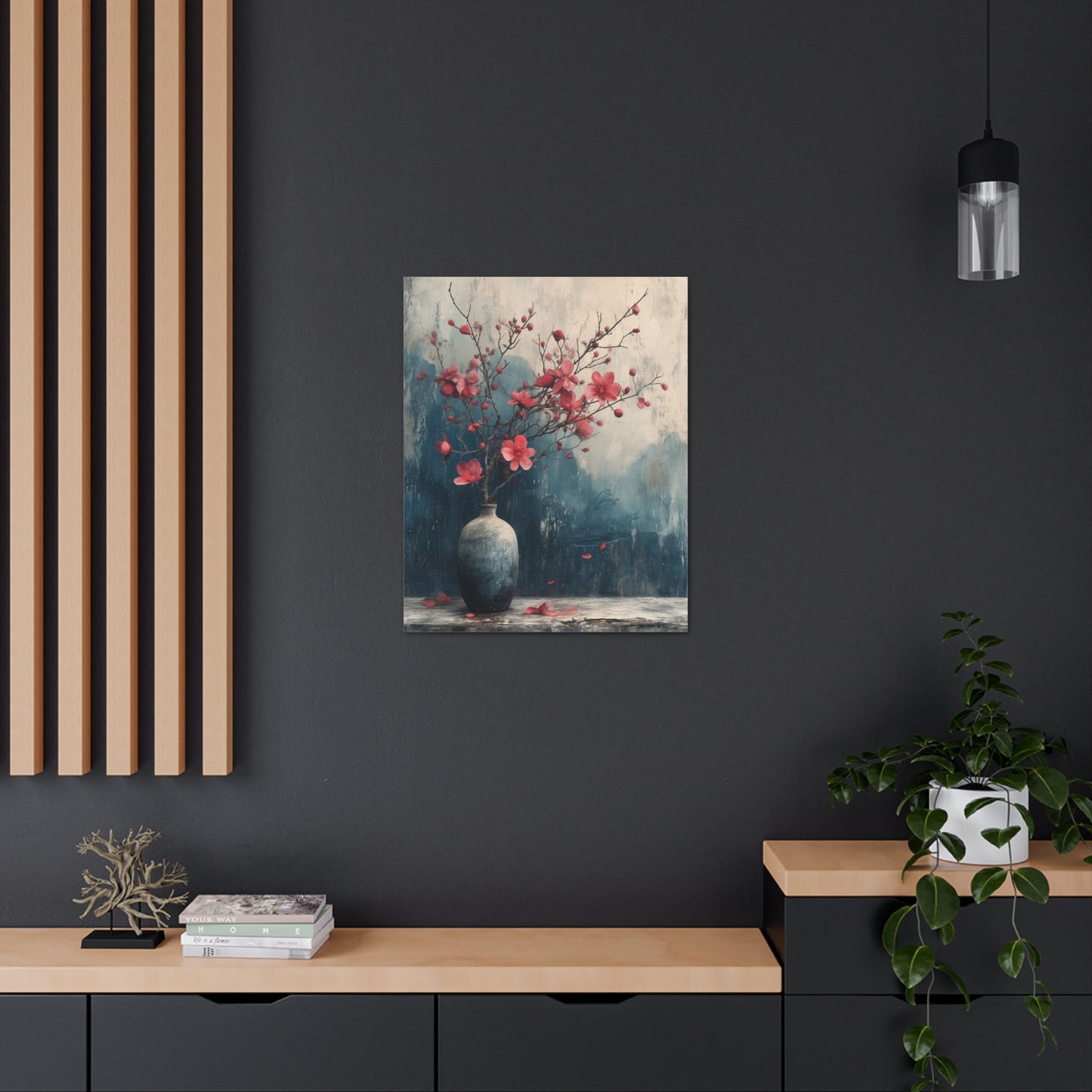Cherry Grunge - Gallery Canvas Wrap