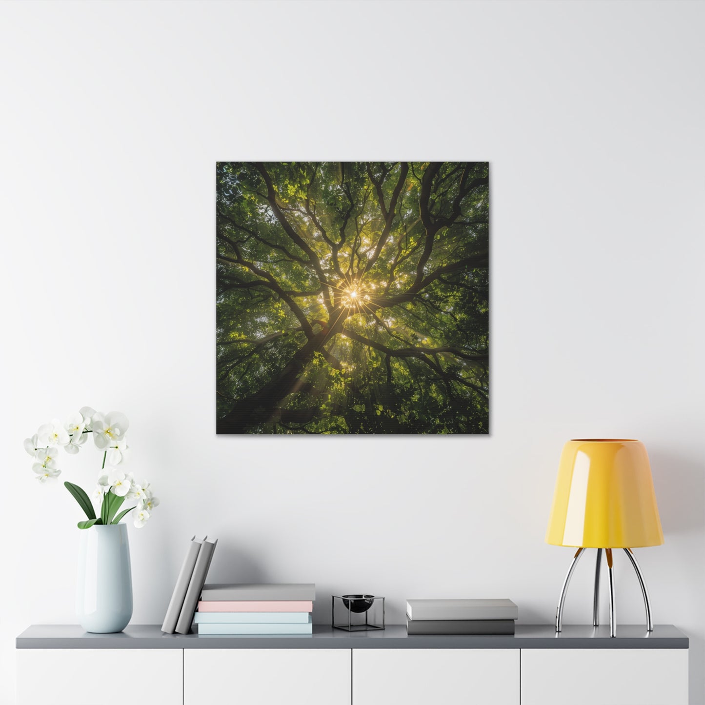 Sunlit Canopy - Gallery Canvas Wrap