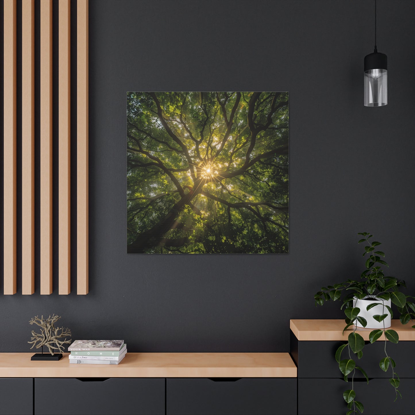 Sunlit Canopy - Gallery Canvas Wrap