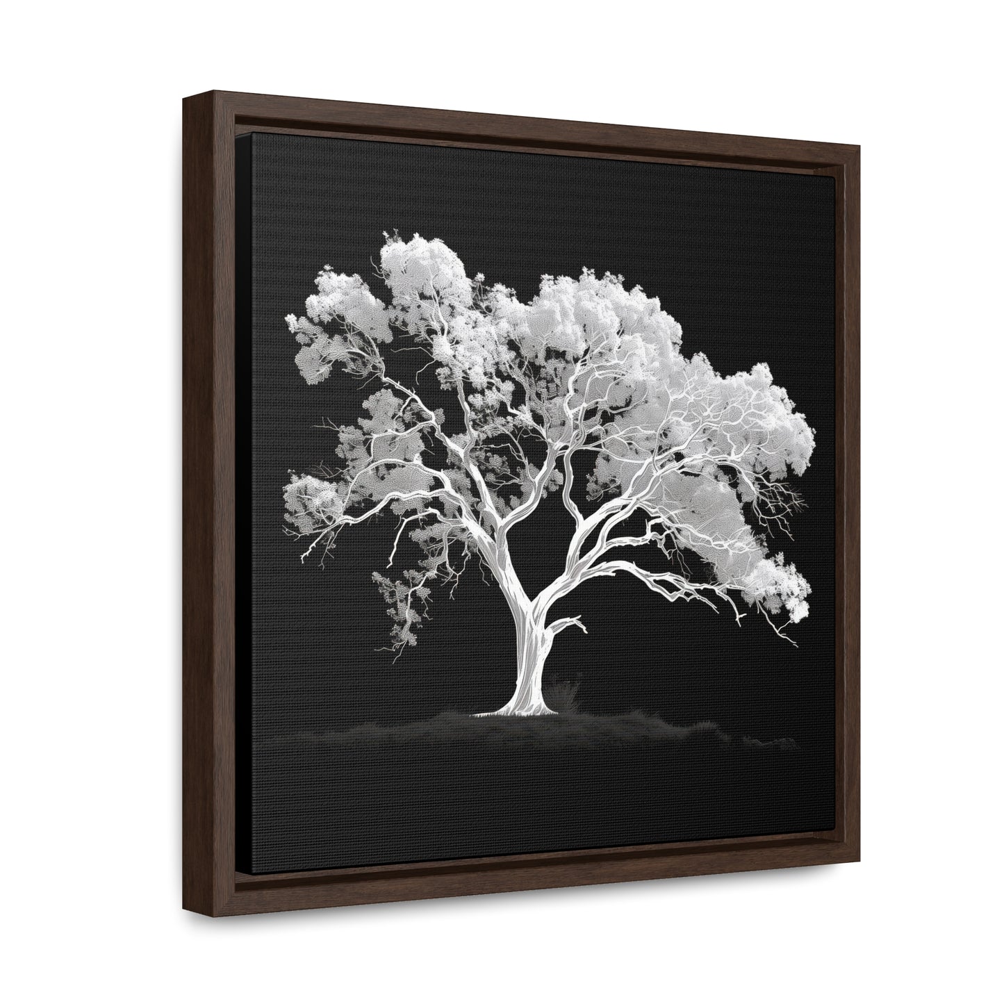 White Oak Tree Framed Gallery Canvas Wrap
