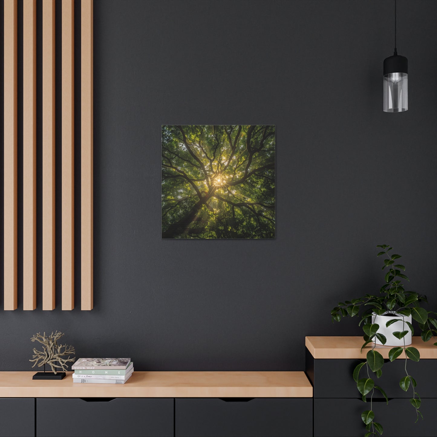 Sunlit Canopy - Gallery Canvas Wrap