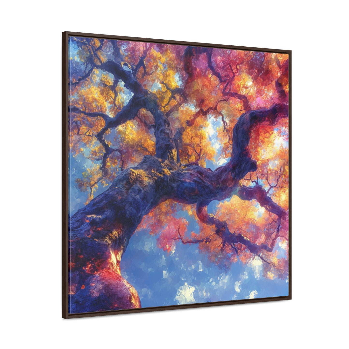 Synesthetic - Framed Gallery Canvas Wrap - Erdau Designs