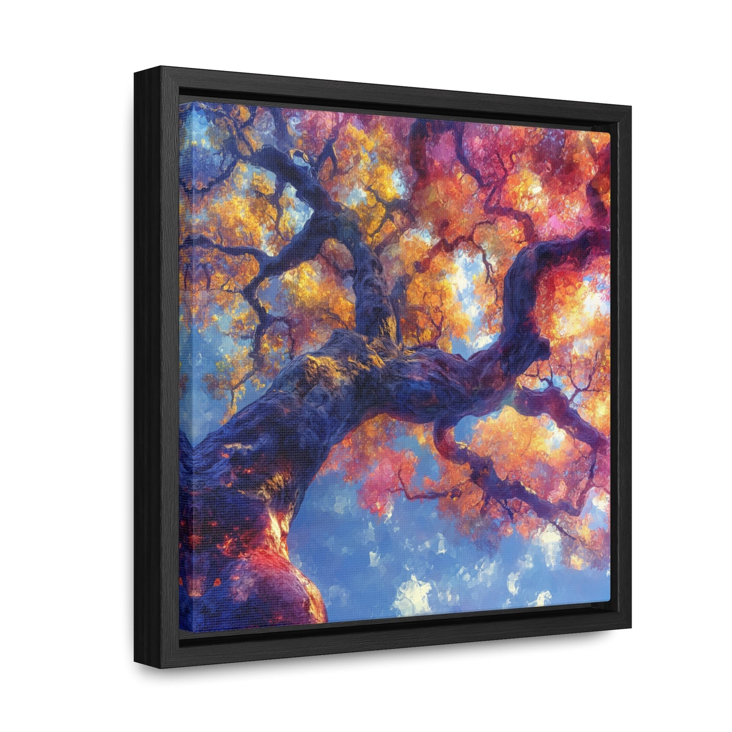 Synesthetic - Framed Gallery Canvas Wrap - Erdau Designs