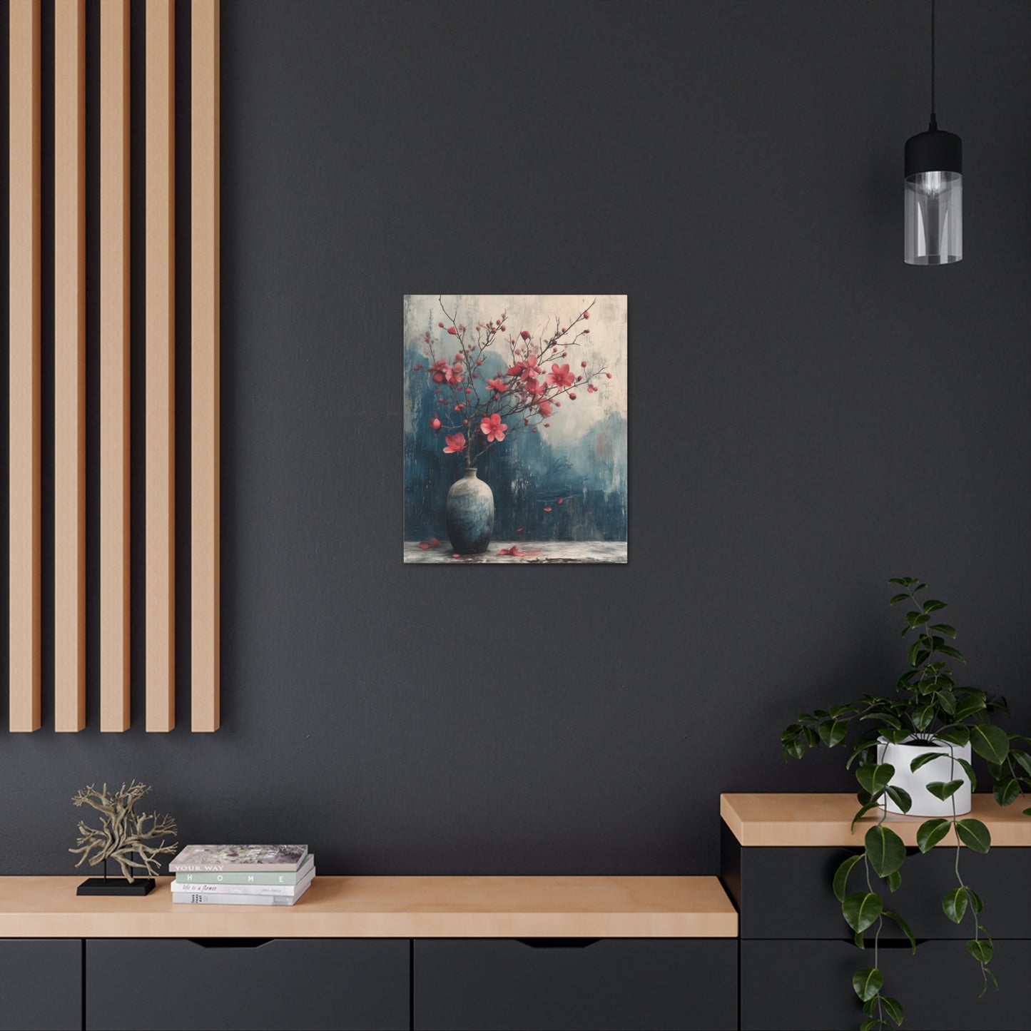 Cherry Grunge - Gallery Canvas Wrap