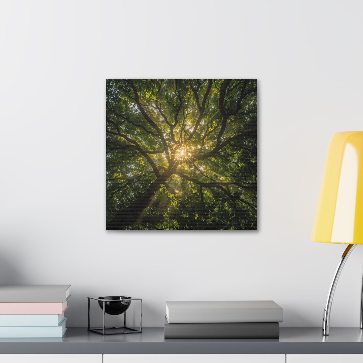 Sunlit Canopy - Gallery Canvas Wrap