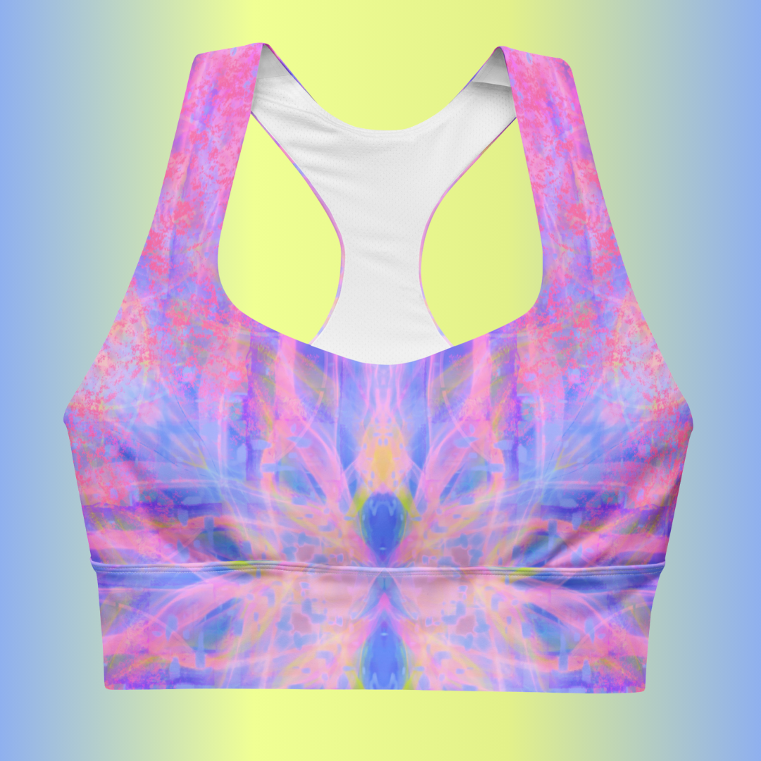 Lavender Portal Sports Bra