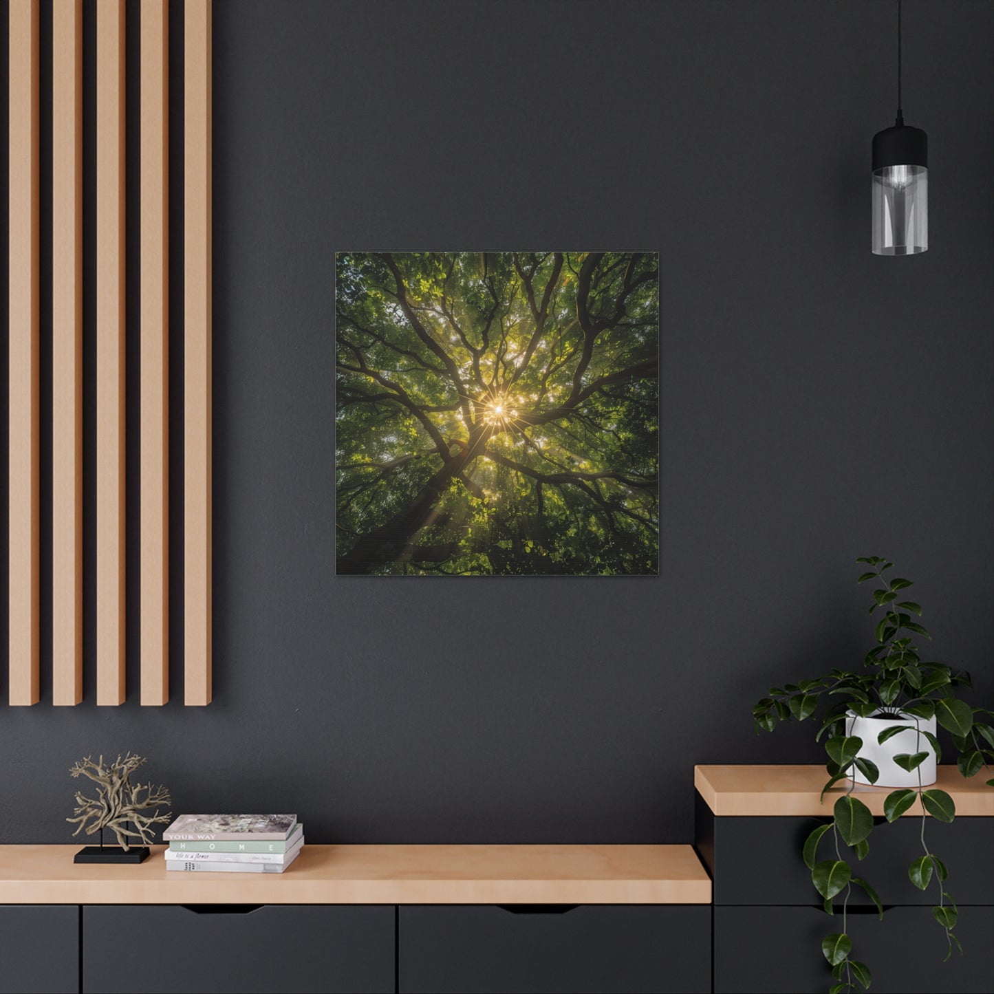 Sunlit Canopy - Gallery Canvas Wrap