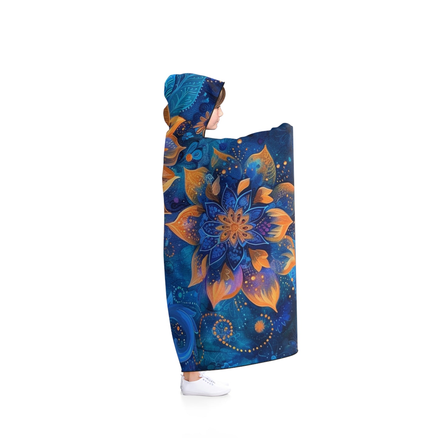 Paisley Hooded Blanket