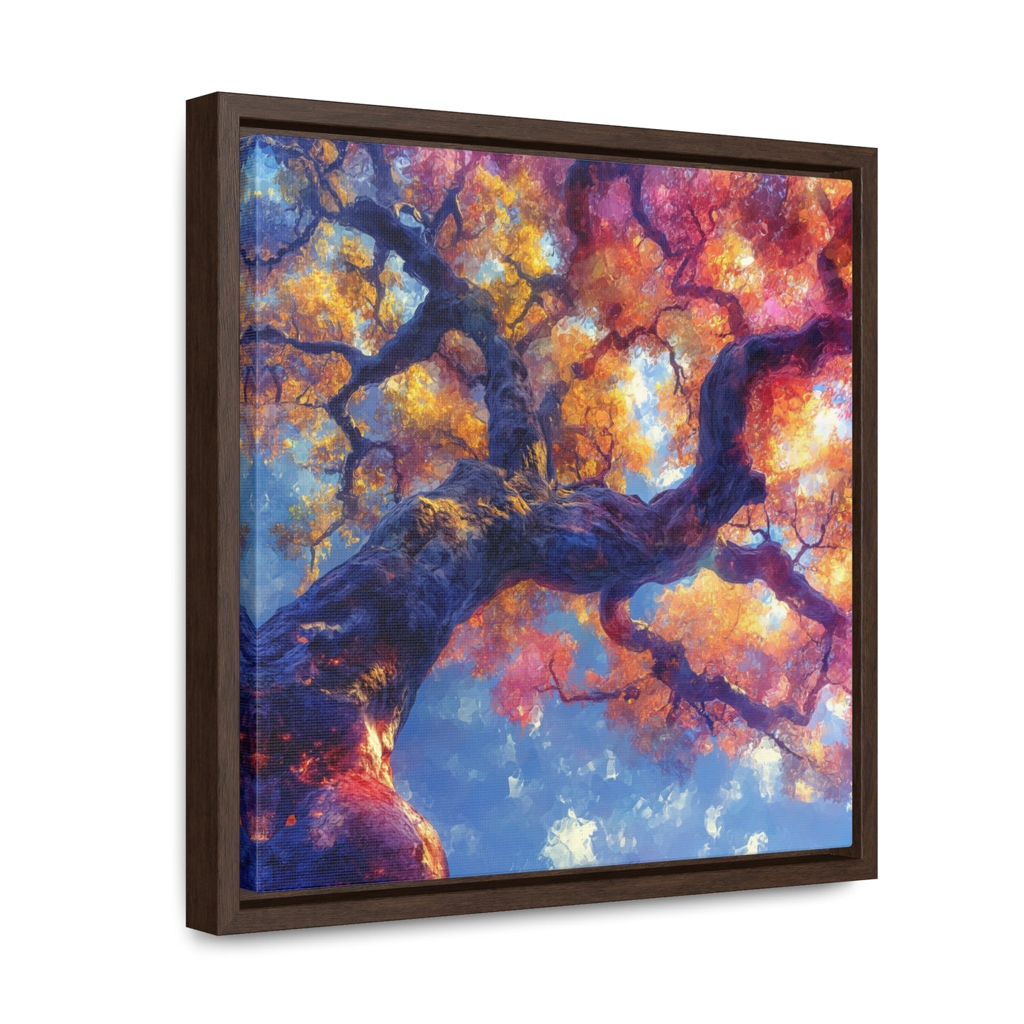 Synesthetic - Framed Gallery Canvas Wrap - Erdau Designs