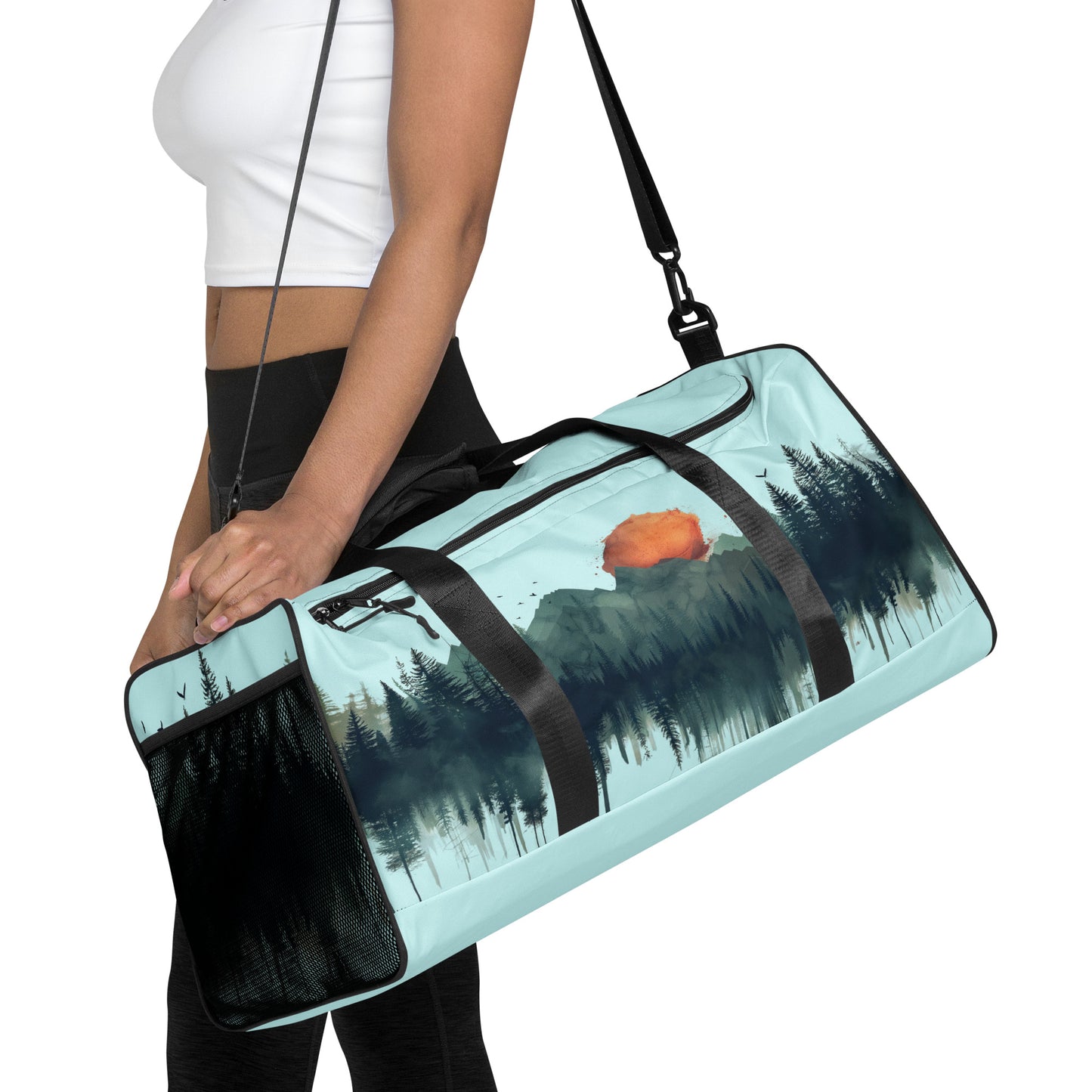The Philosopher's Glade - Blue Duffle Bag