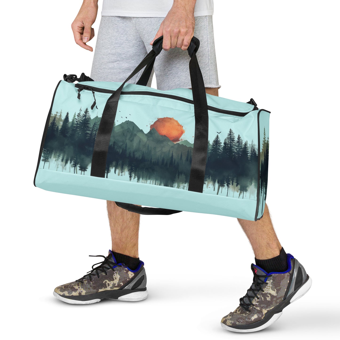 The Philosopher's Glade - Blue Duffle Bag