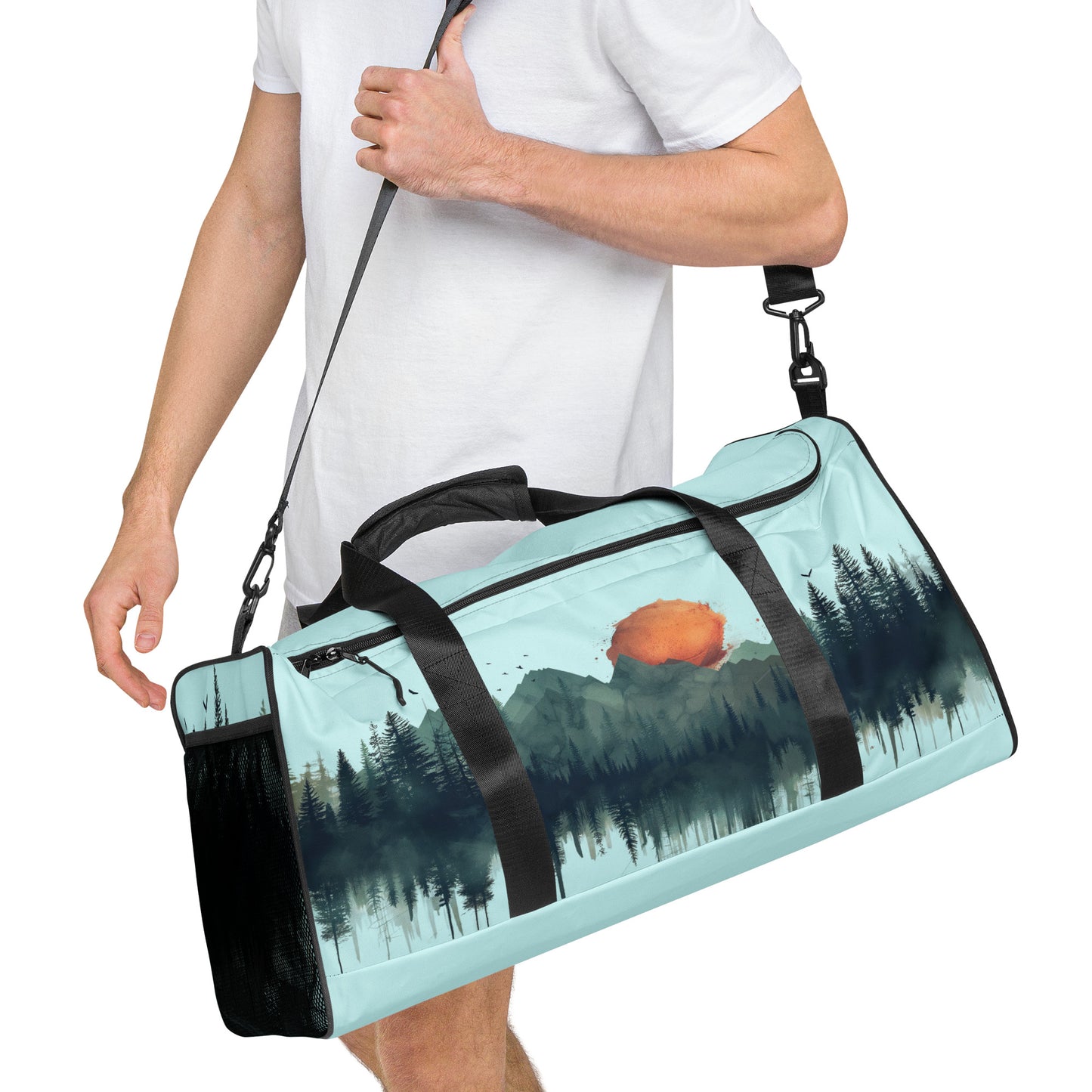 The Philosopher's Glade - Blue Duffle Bag