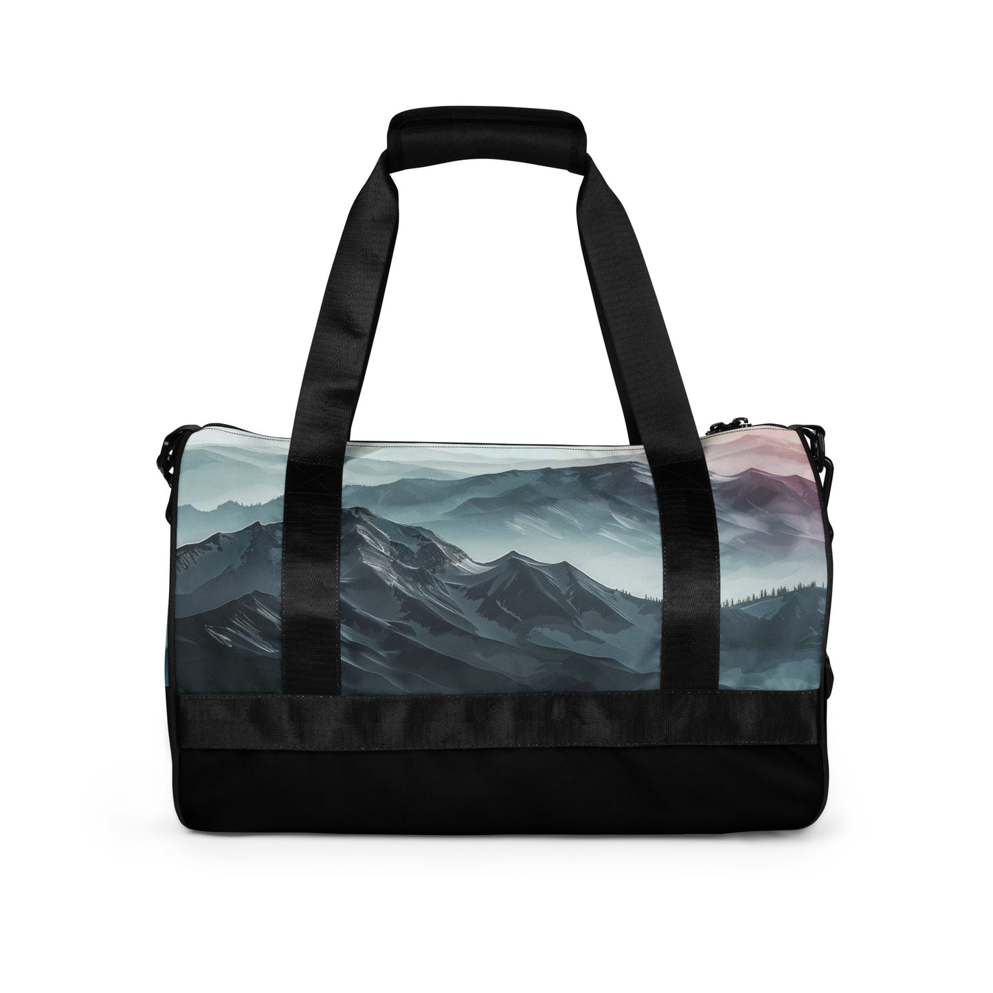 Rainbow Gradient Mountains - Gym Bag