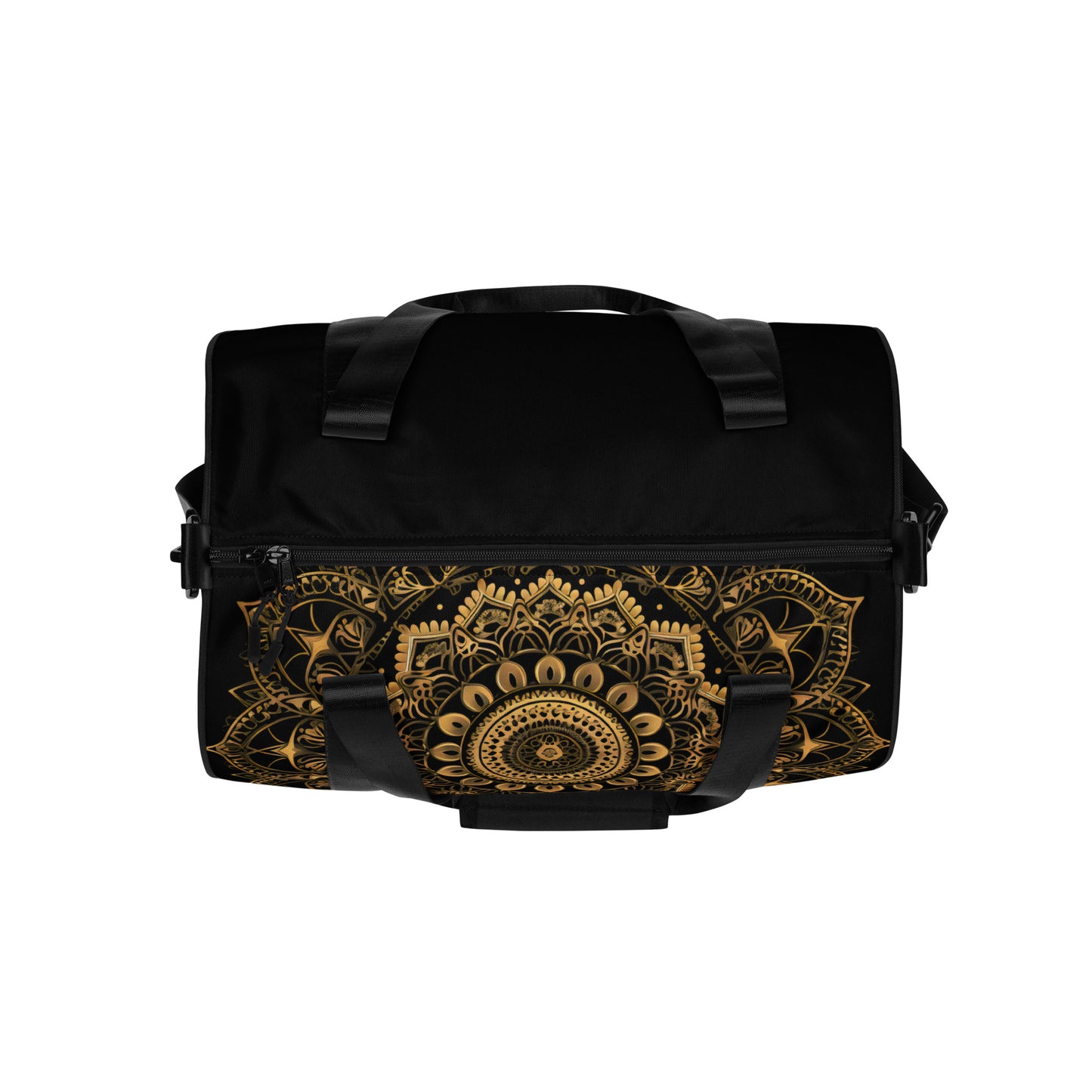 Black and Gold Mandala 2 - Gym Bag