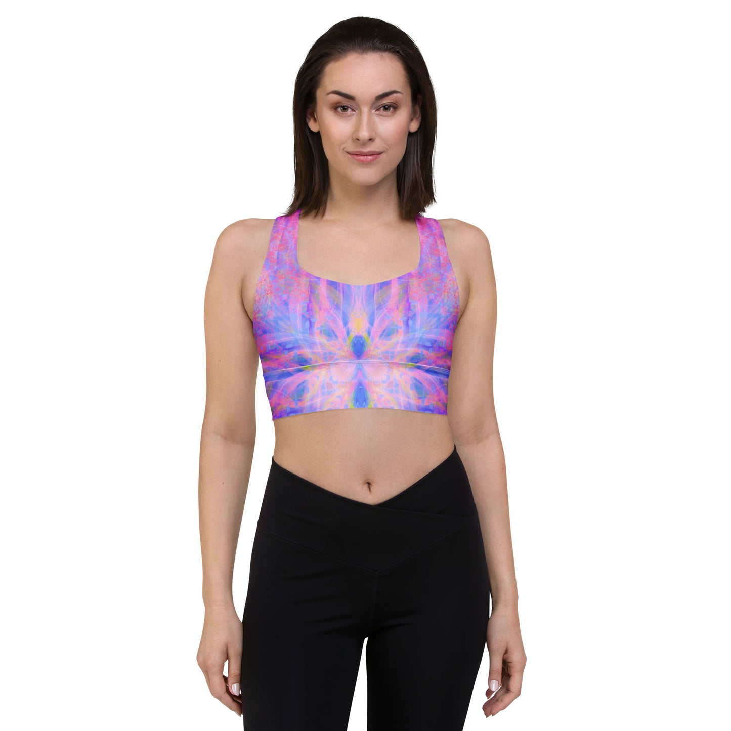 Lavender Portal Sports Bra
