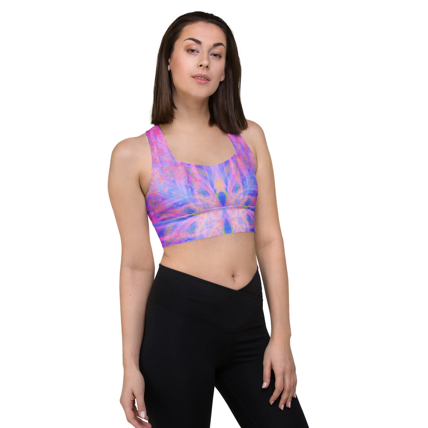 Lavender Portal Sports Bra