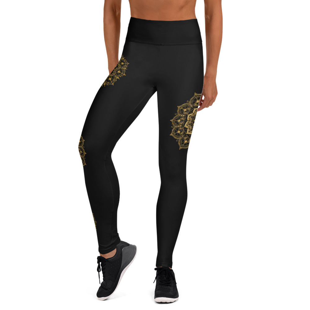 Mandala Athletica High Rise Yoga Leggings