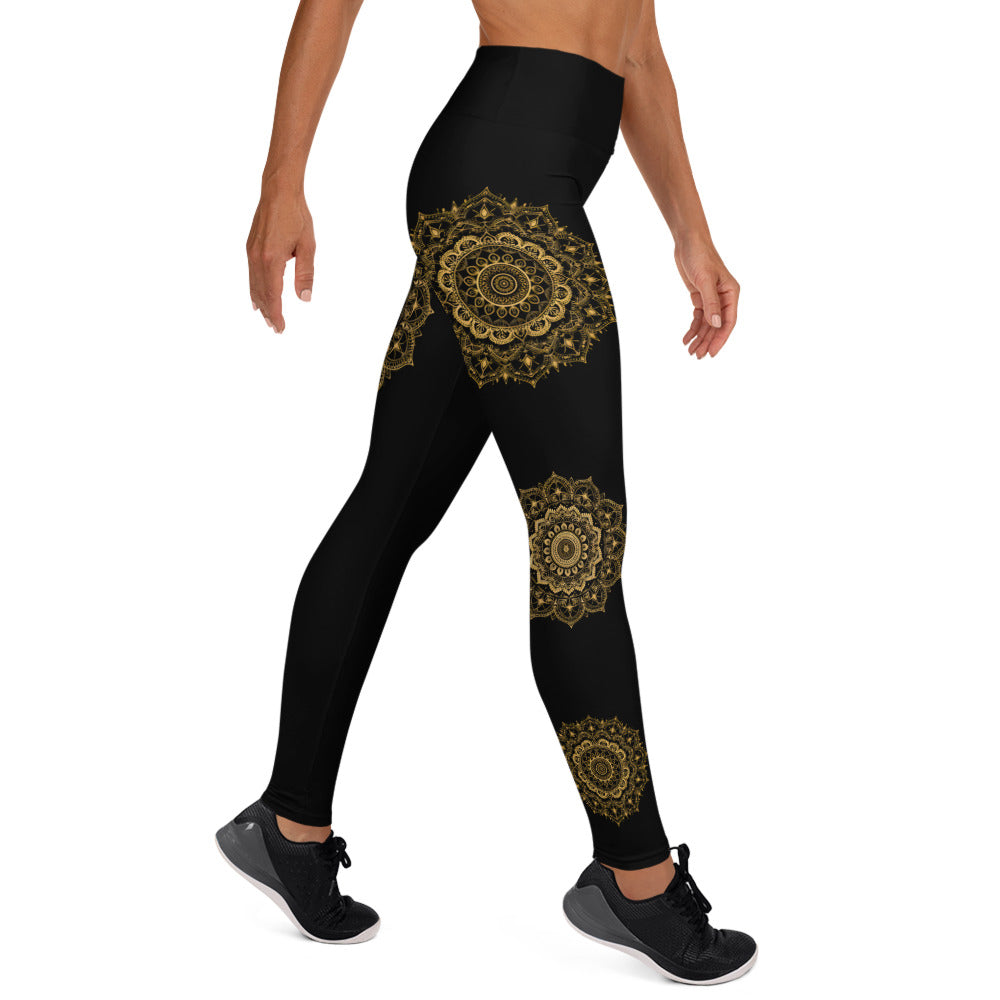 Mandala Athletica High Rise Yoga Leggings
