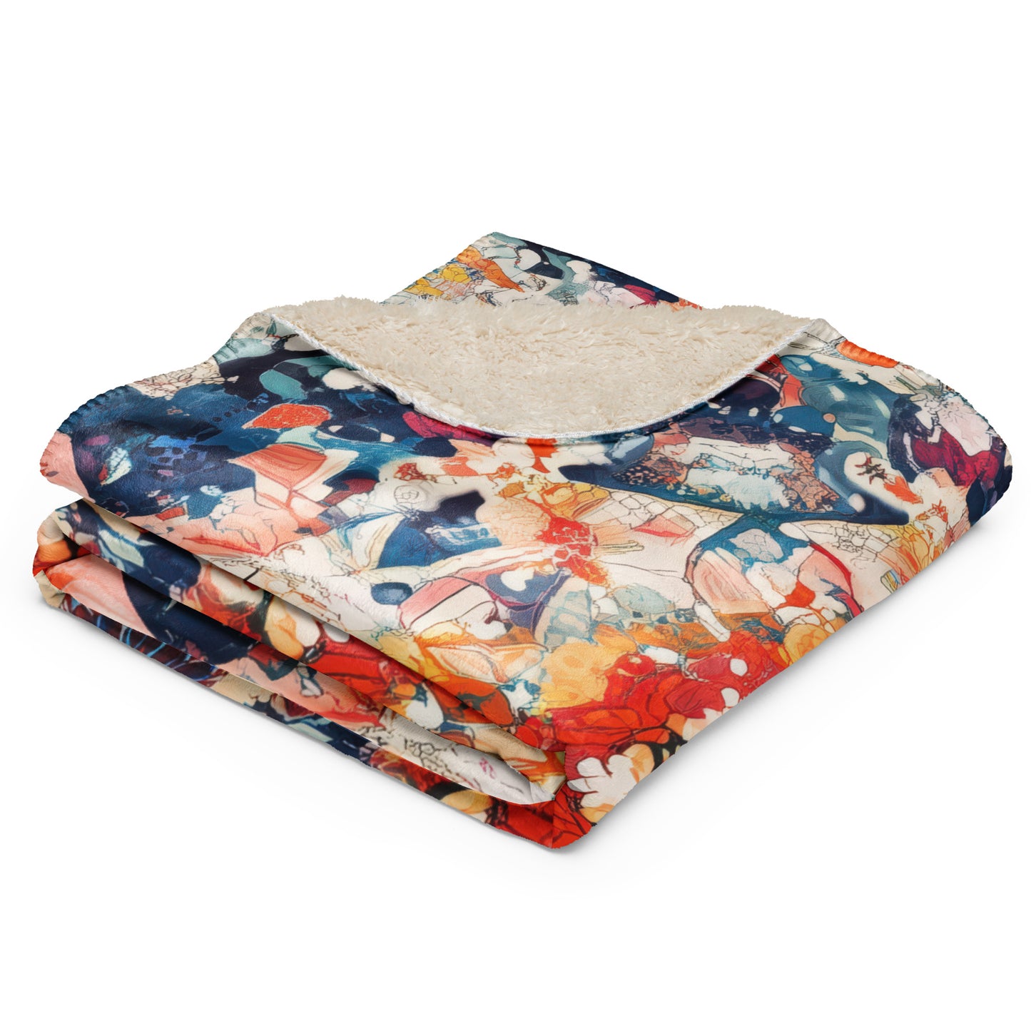 Dream Catcher Plush Sherpa Blanket