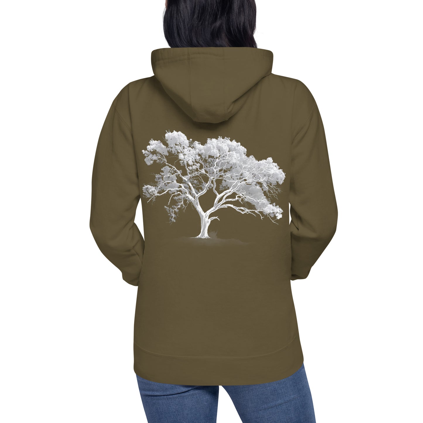 White Oak Unisex Premium Cotton Hoodie