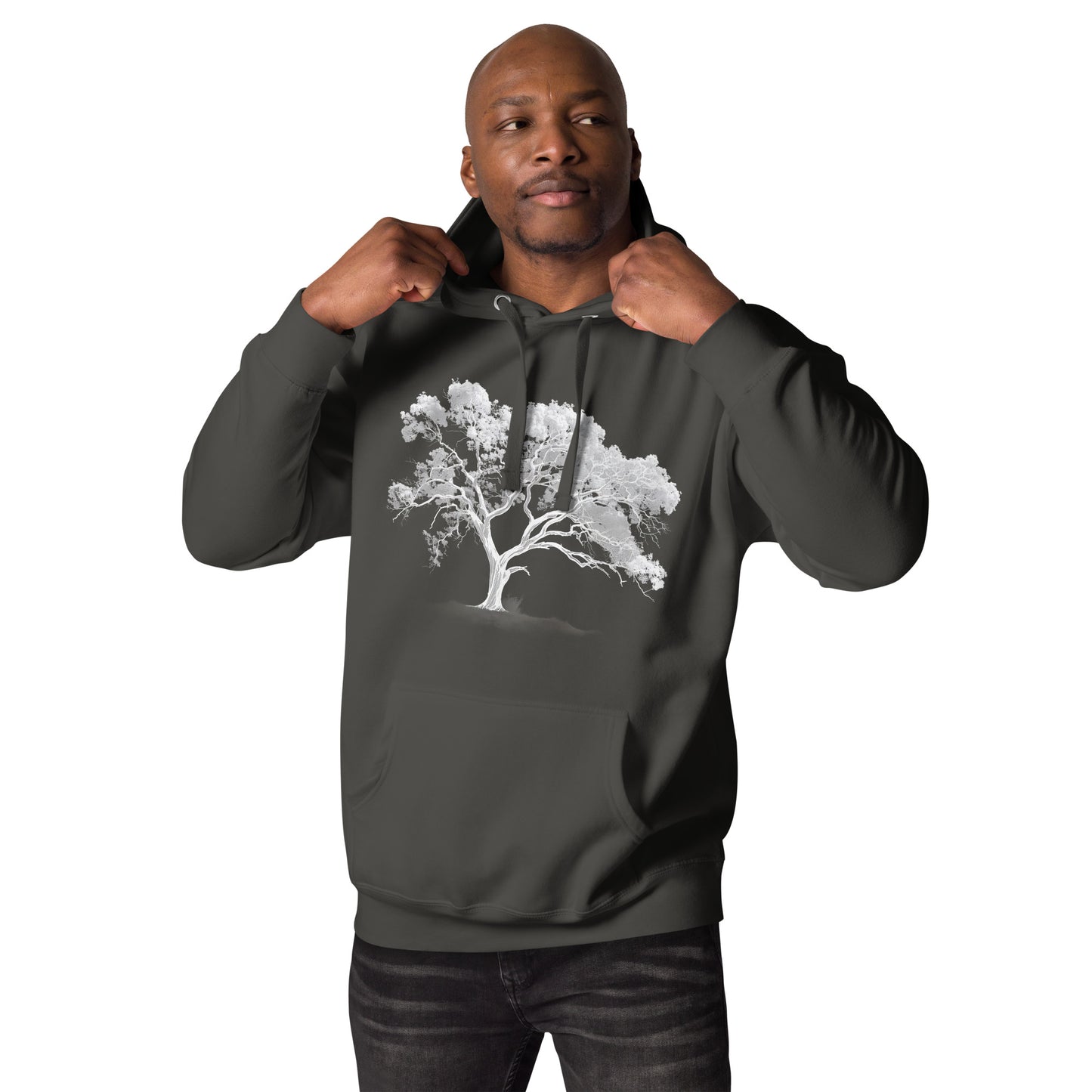 White Oak Unisex Premium Cotton Hoodie