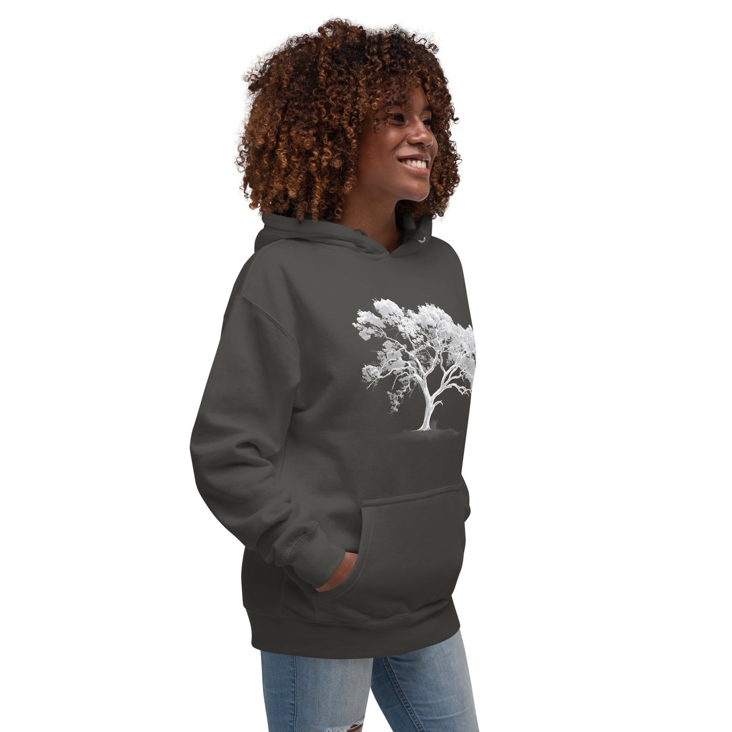 White Oak Unisex Premium Cotton Hoodie