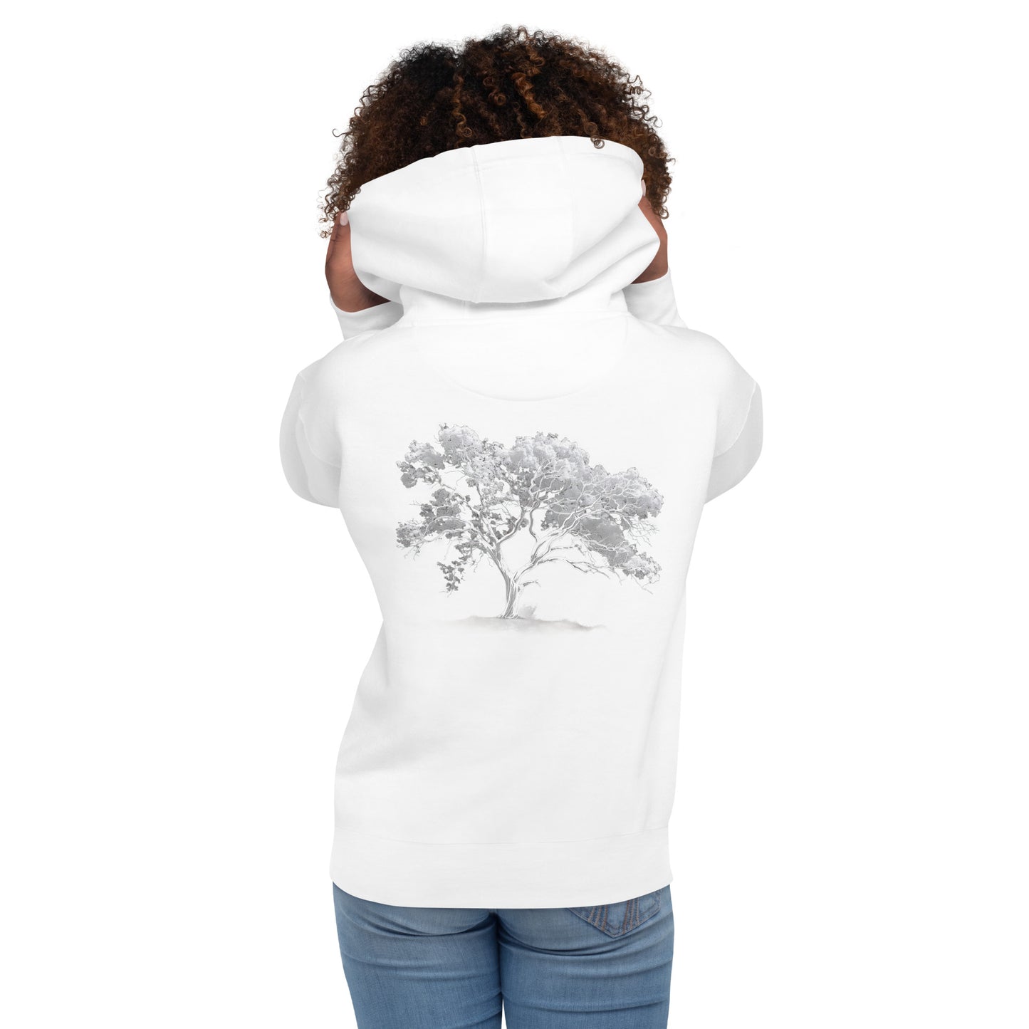 White Oak Unisex Premium Cotton Hoodie