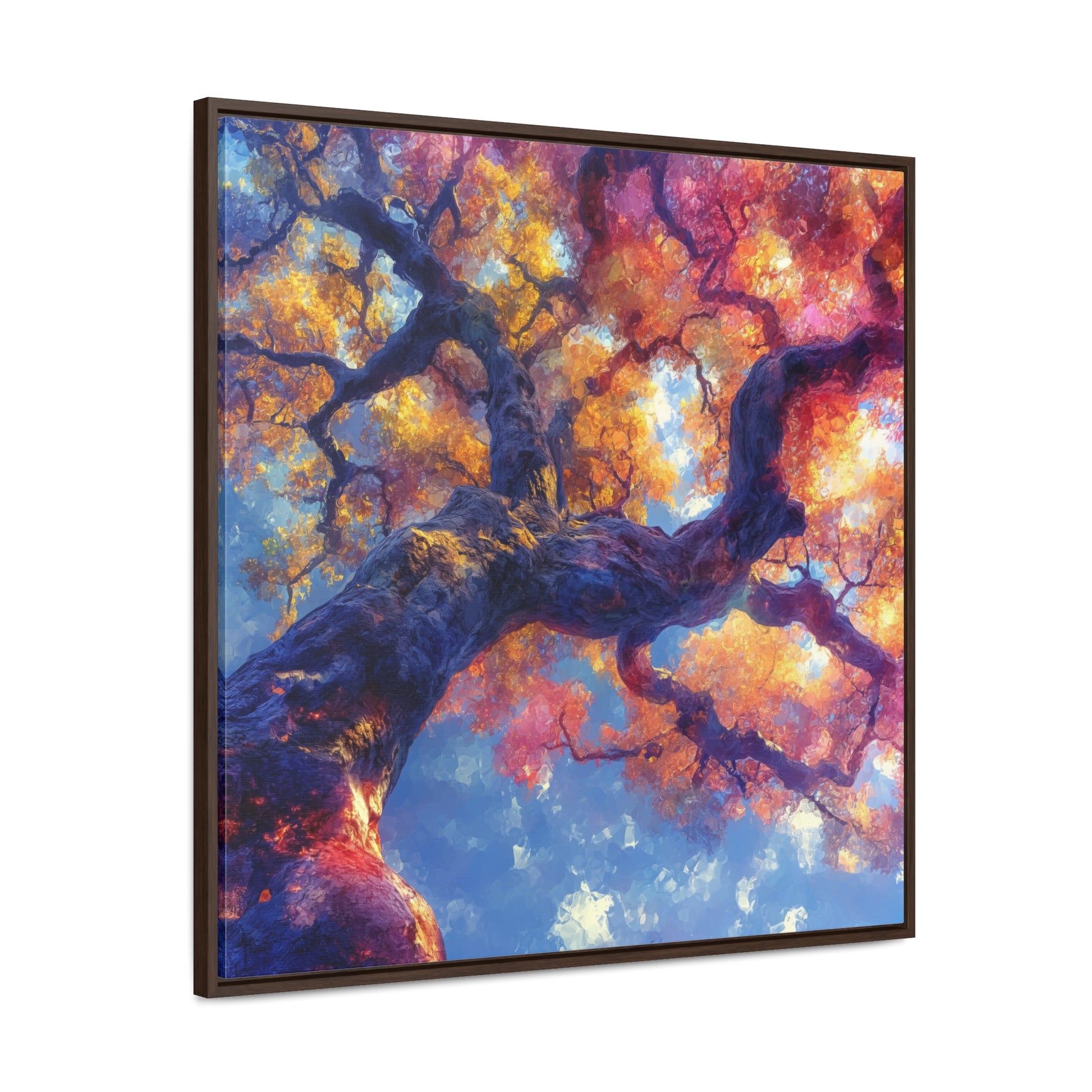 Synesthetic - Framed Gallery Canvas Wrap - Erdau Designs