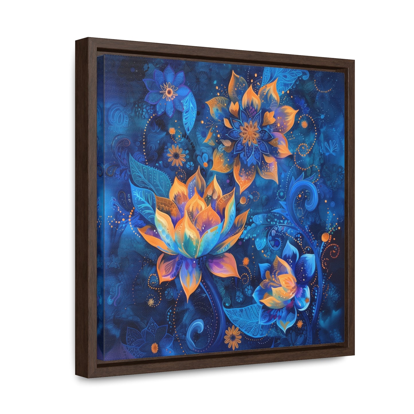 Paisley Framed Gallery Canvas Wrap