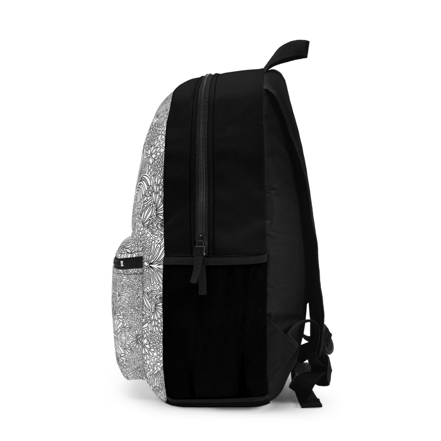 Black and White Doodle Backpack