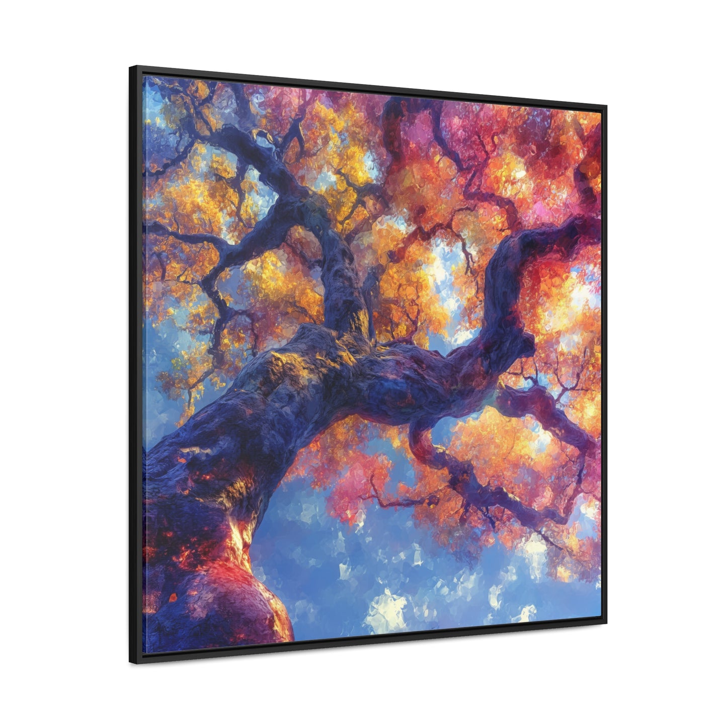 Synesthetic - Framed Gallery Canvas Wrap - Erdau Designs