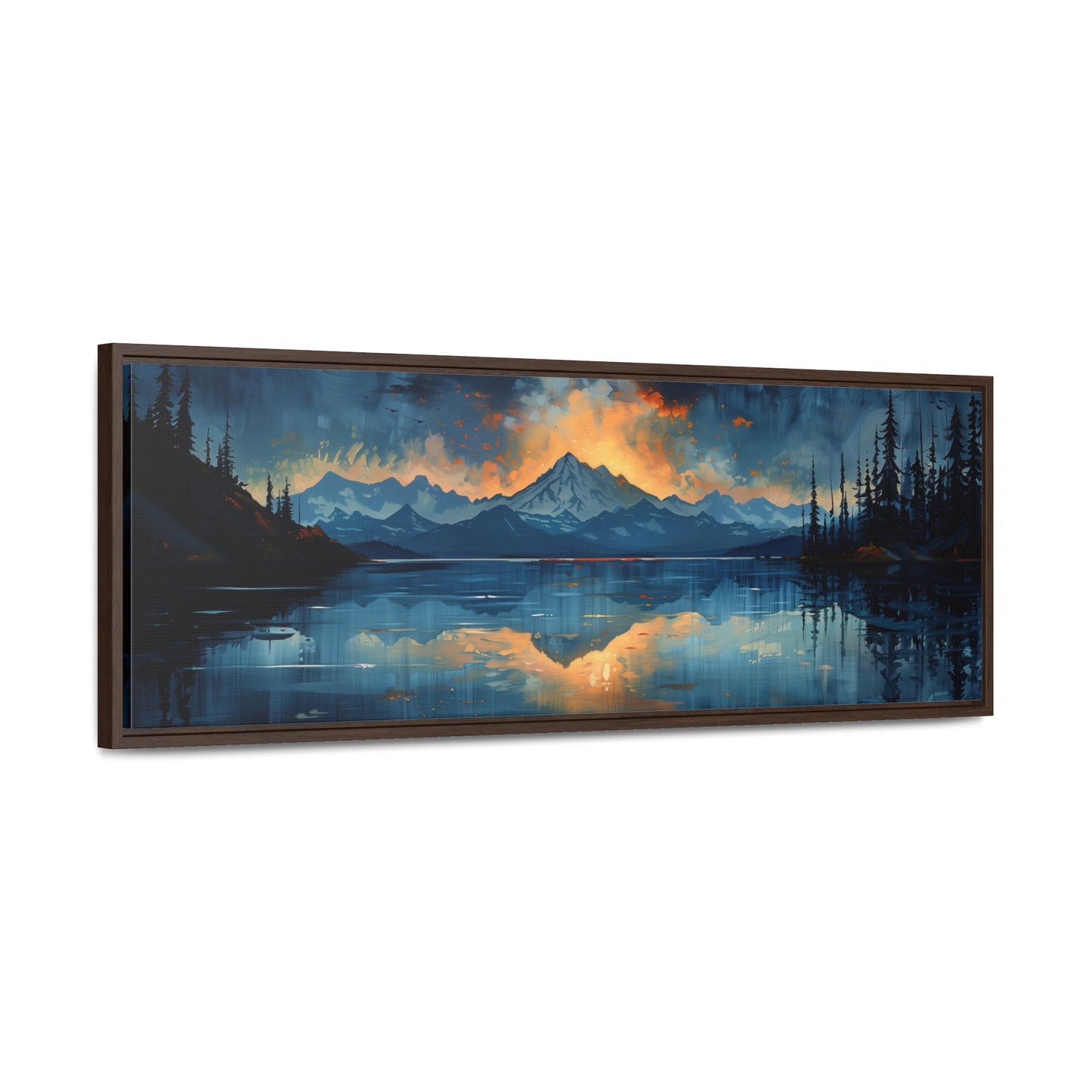 Ethereal Sky - Framed Gallery Canvas Wrap