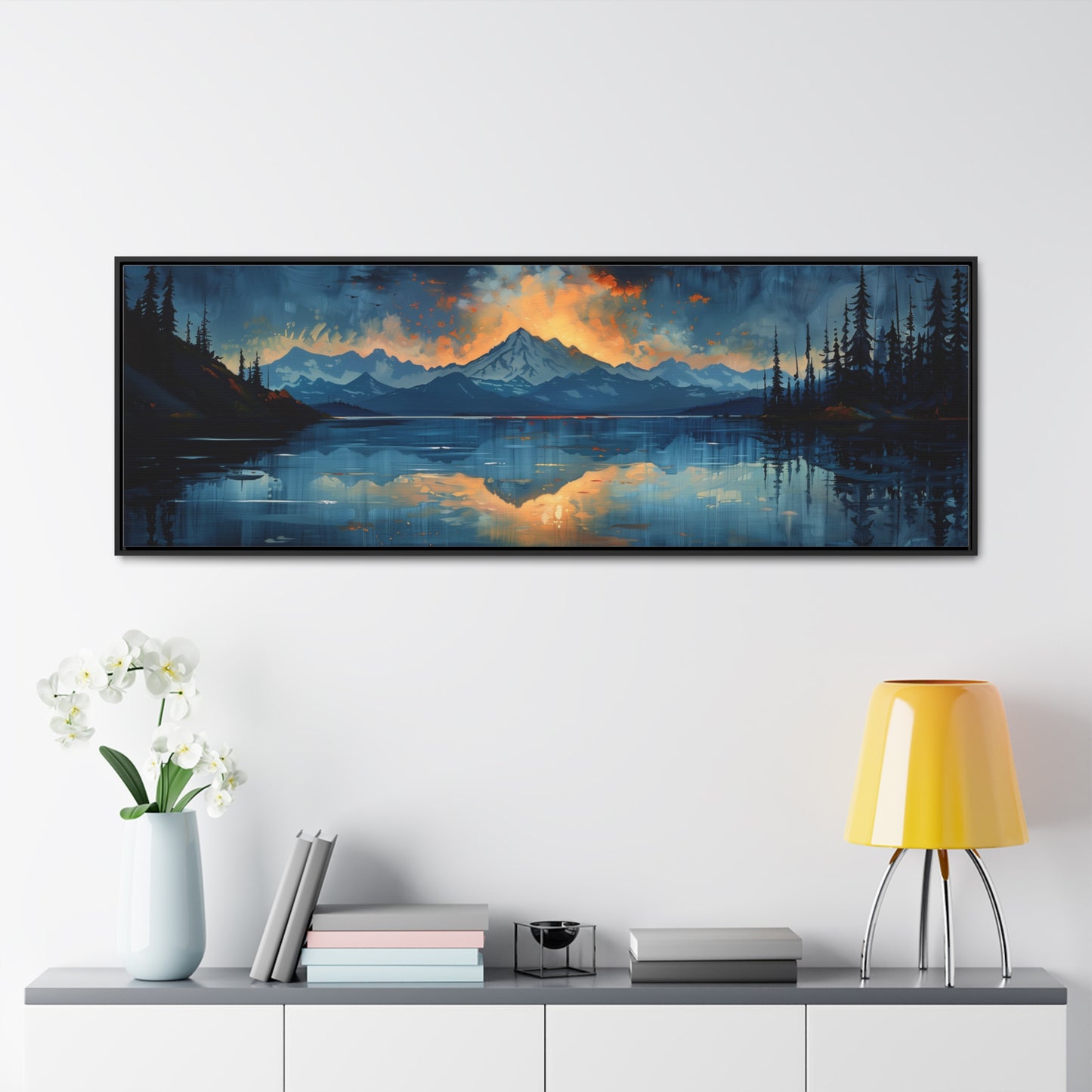 Ethereal Sky - Framed Gallery Canvas Wrap