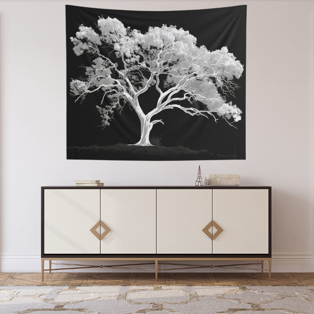 White Oak Tree Tapestry