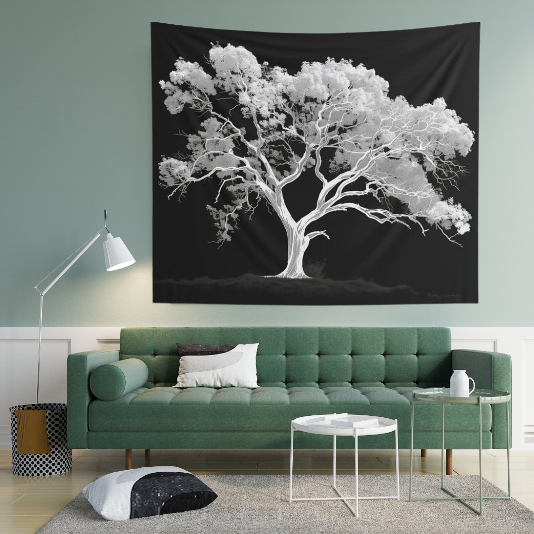 White Oak Tree Tapestry