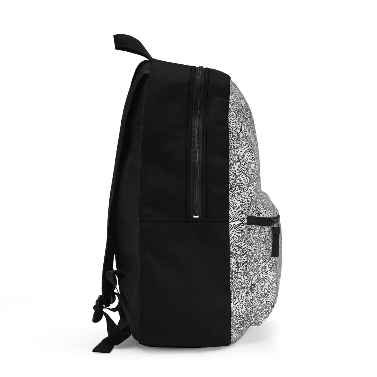 Black and White Doodle Backpack