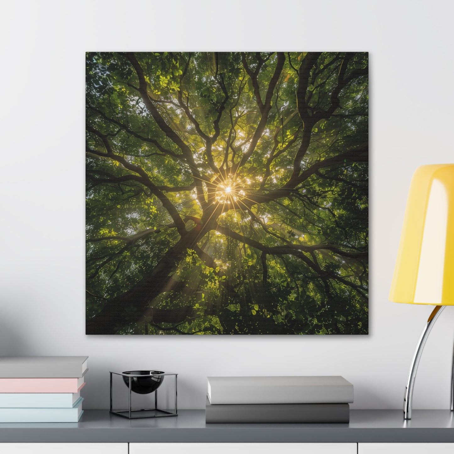 Sunlit Canopy - Gallery Canvas Wrap