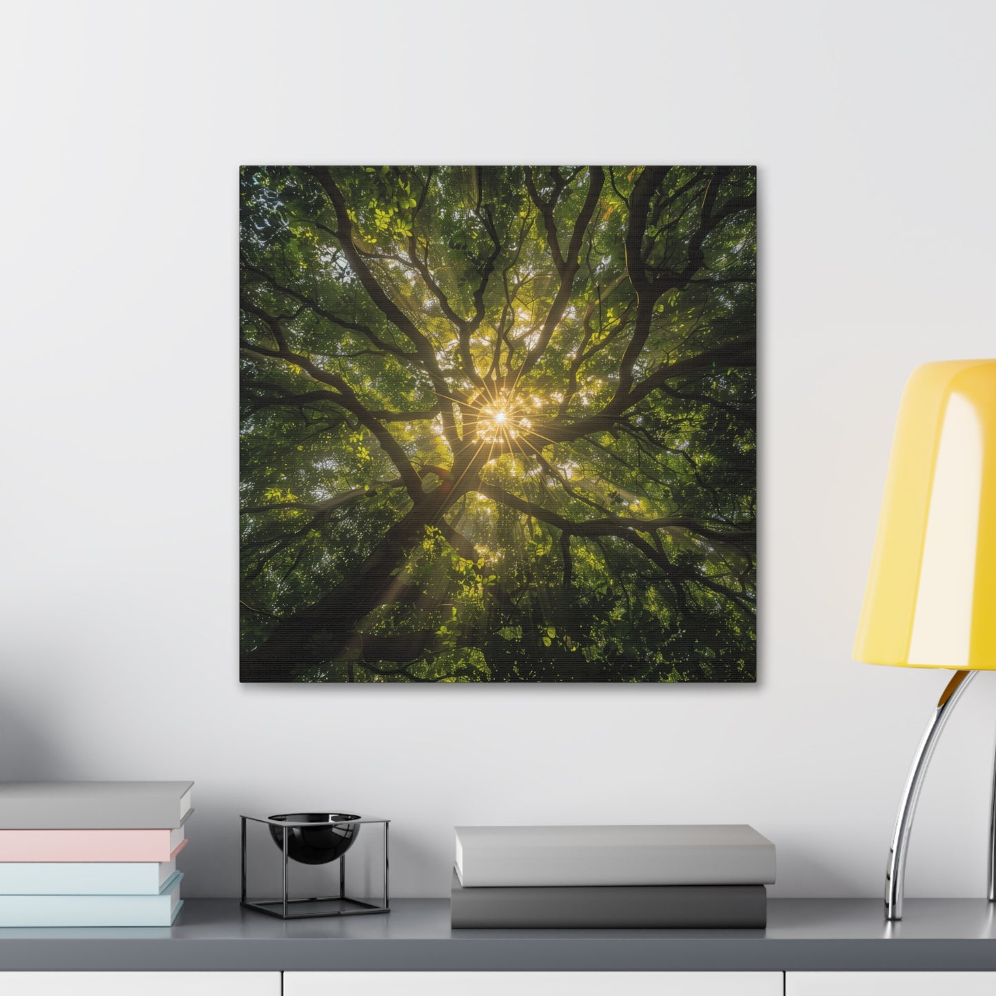 Sunlit Canopy - Gallery Canvas Wrap