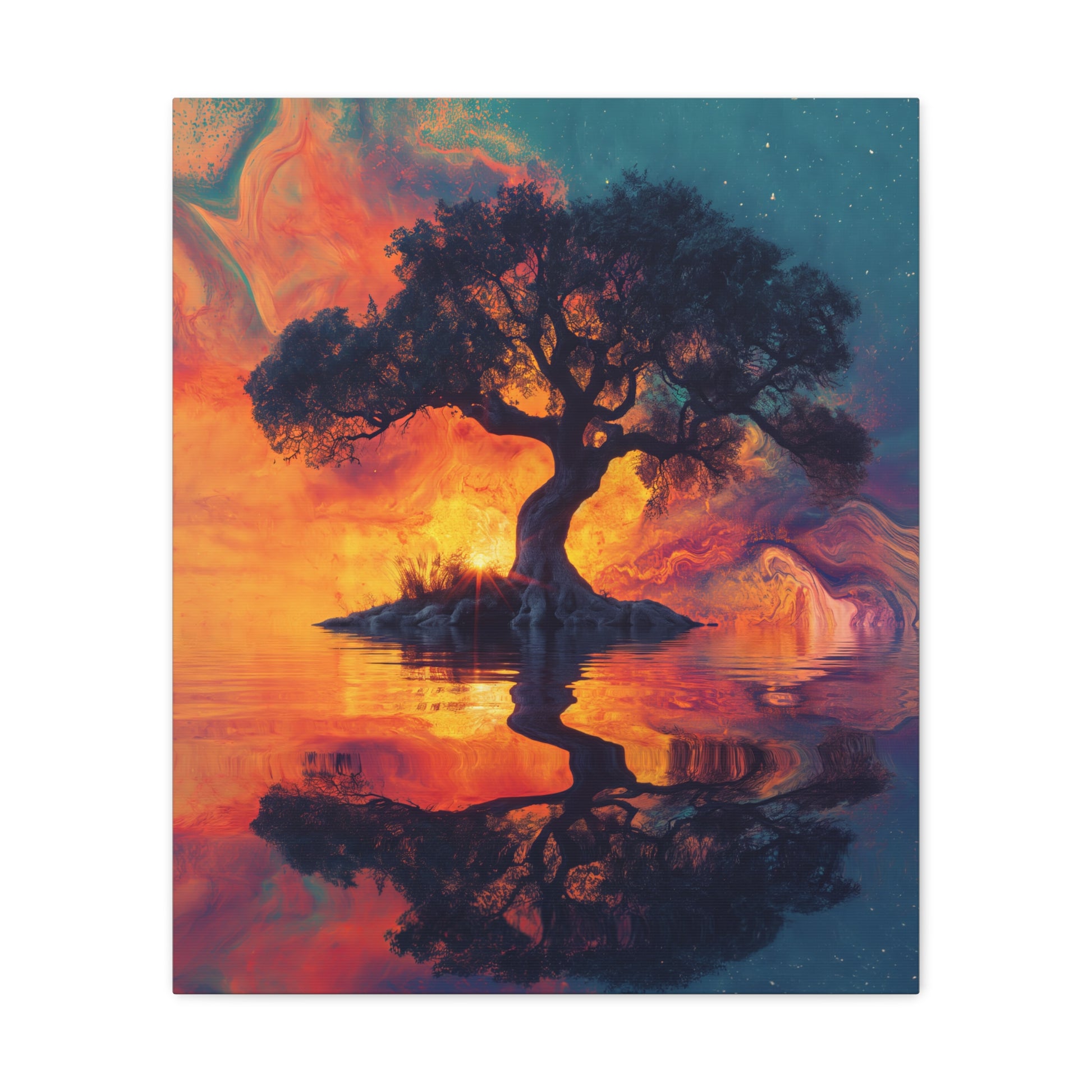 Tree of Dreams - Gallery Canvas Wrap - Erdau Designs