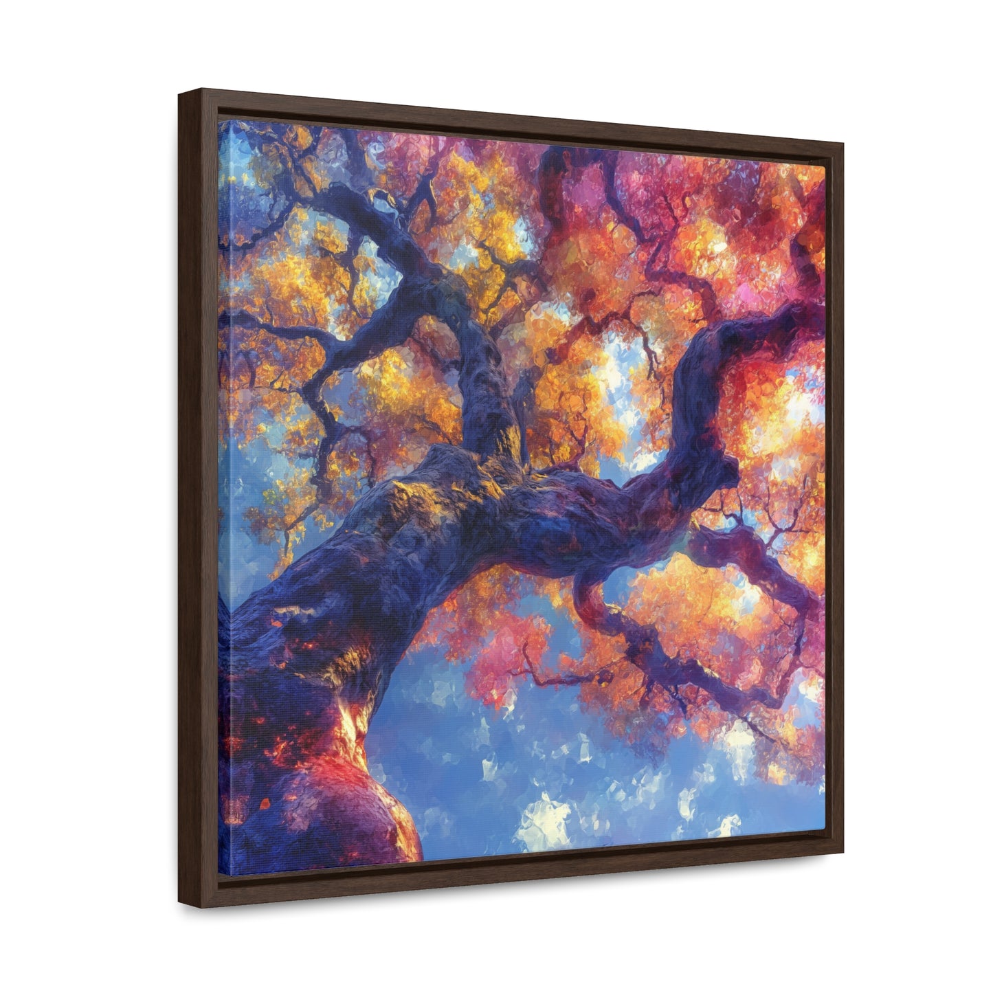 Synesthetic - Framed Gallery Canvas Wrap - Erdau Designs