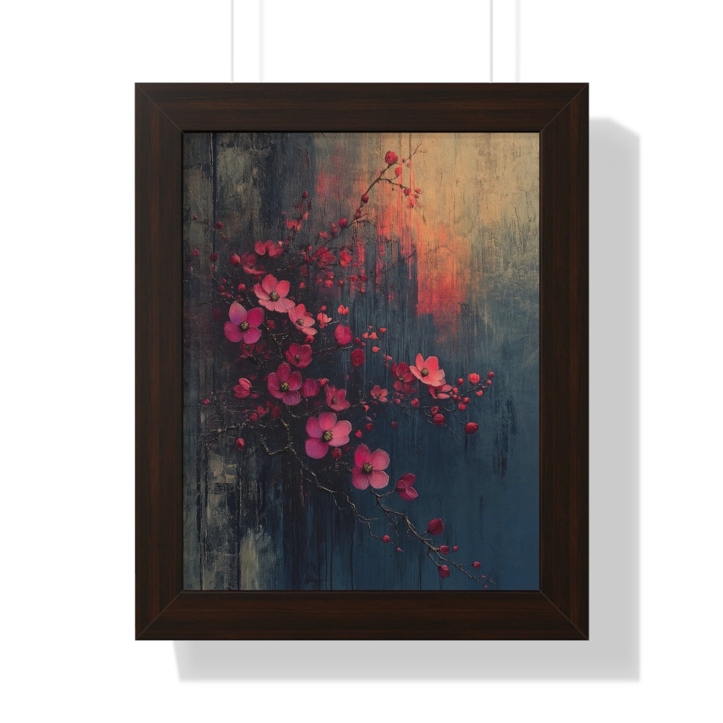 Twilight Bloom Resilience - Framed Poster