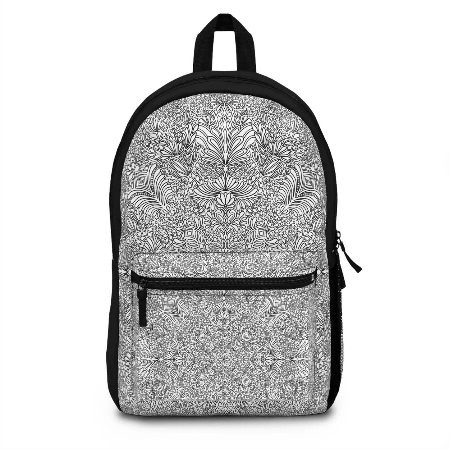 Black and White Doodle Backpack