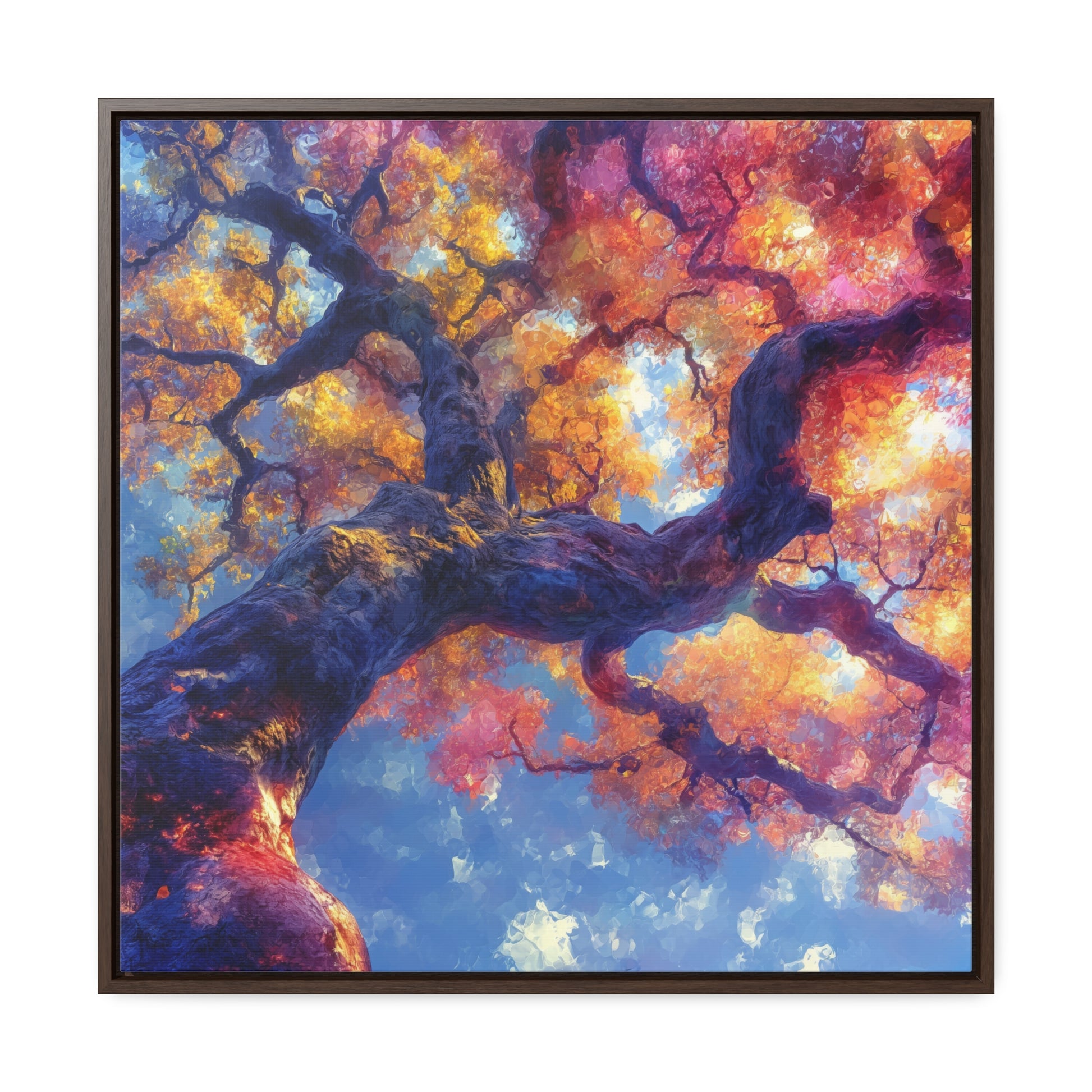 Synesthetic - Framed Gallery Canvas Wrap - Erdau Designs