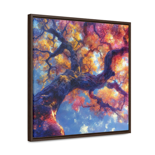 Synesthetic - Framed Gallery Canvas Wrap - Erdau Designs