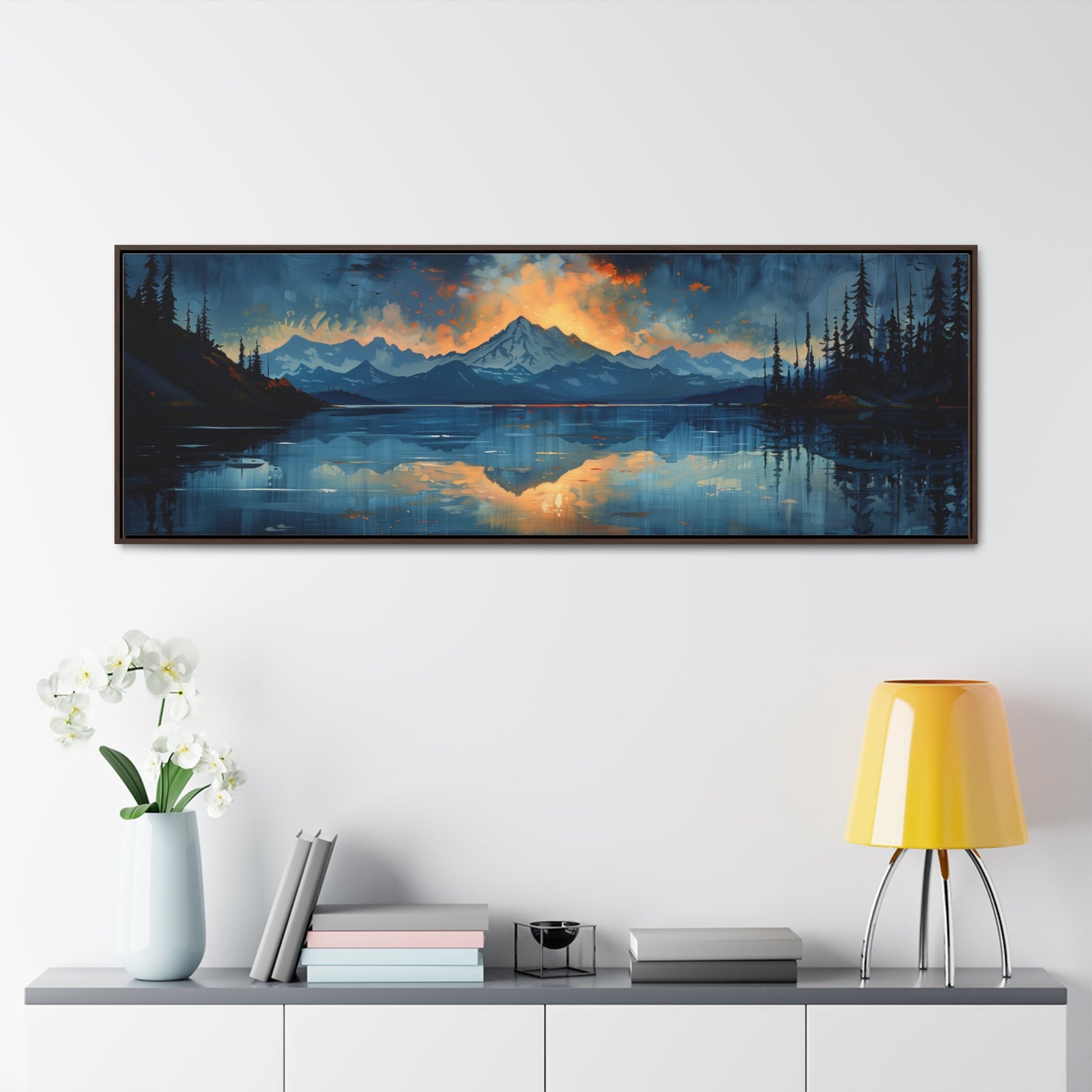 Ethereal Sky - Framed Gallery Canvas Wrap