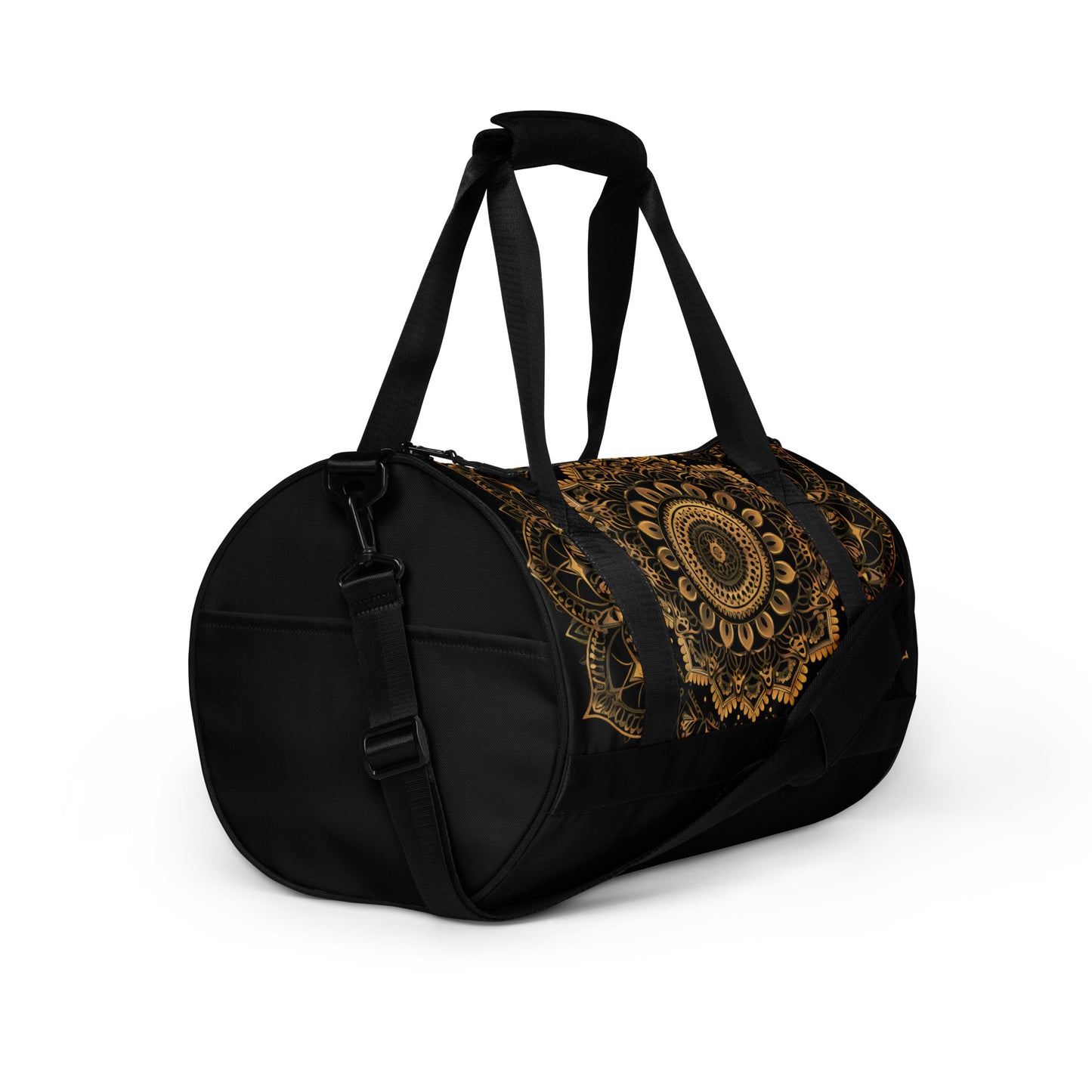 Black and Gold Mandala 2 - Gym Bag