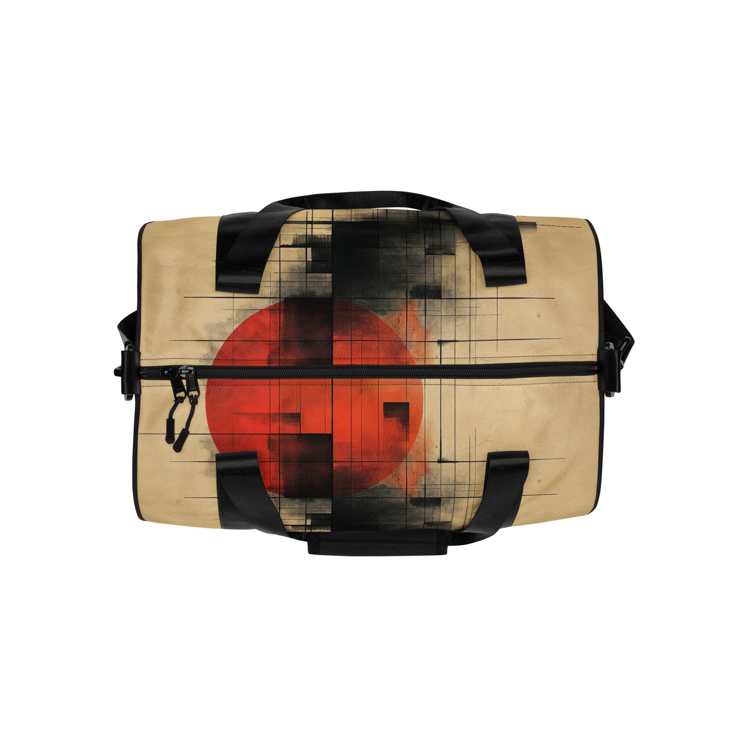 Scarlet Dusk Gym Bag