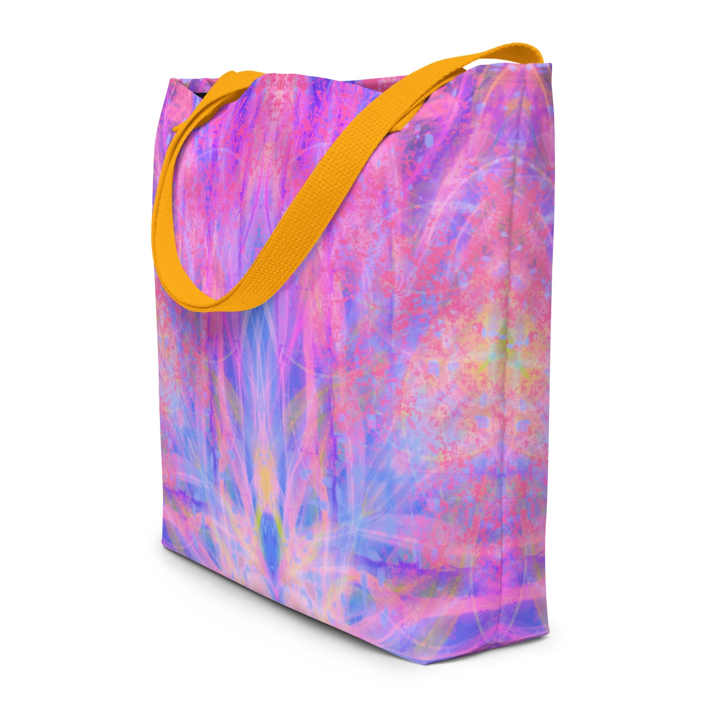Lavender Portal Large Tote Bag