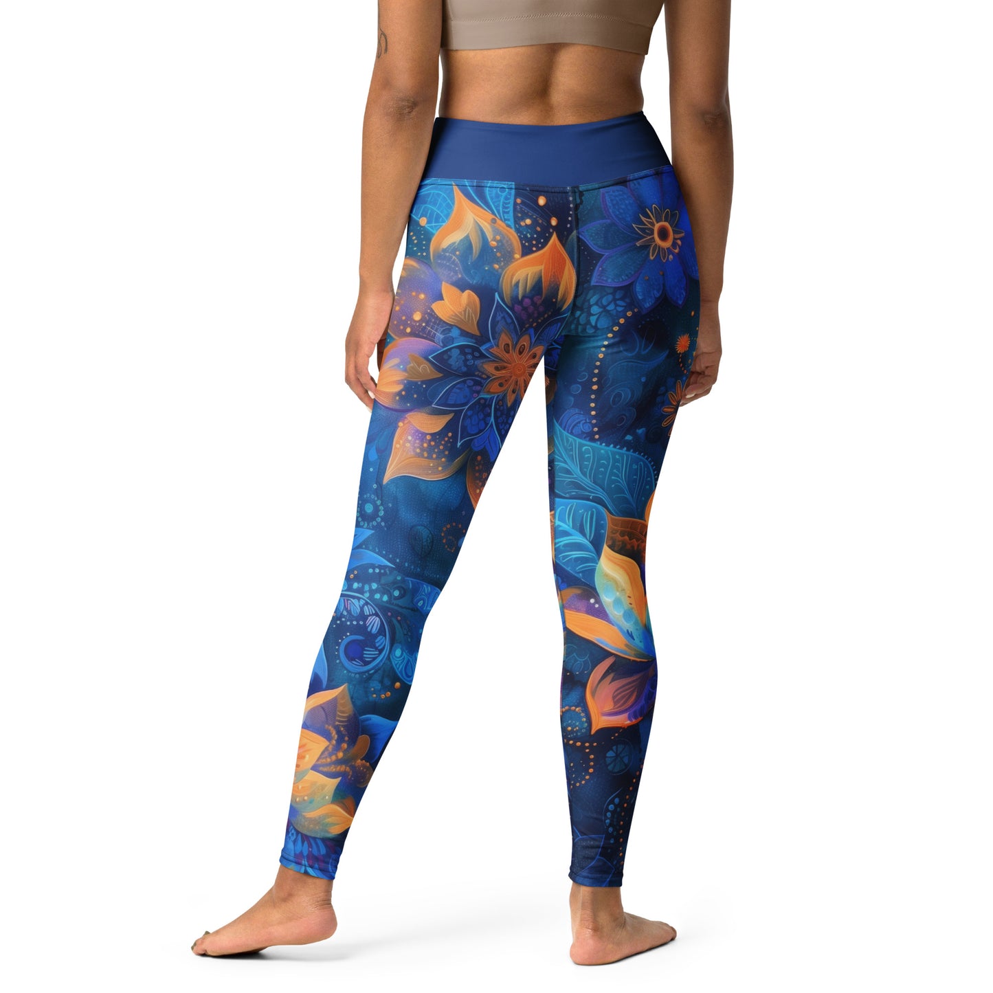 Paisley High Rise Yoga Leggings