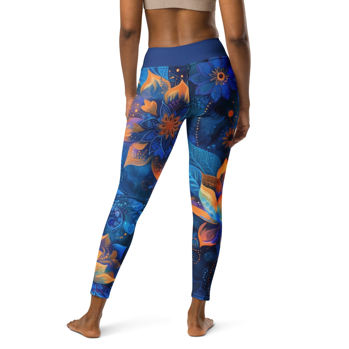 Paisley High Rise Yoga Leggings